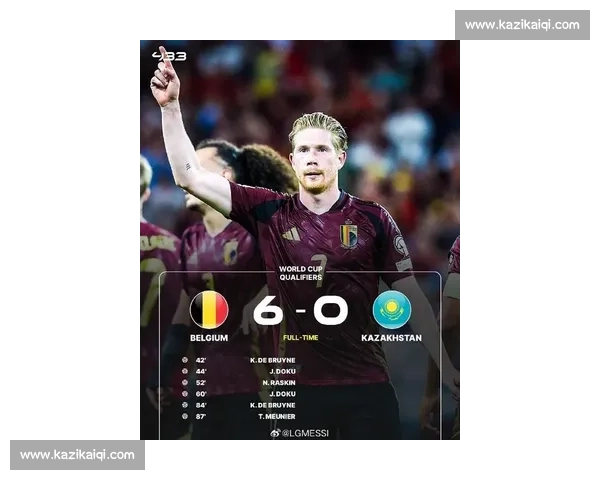 24 射 6 球！德布劳内破局 + 蒂莱曼斯双响 比利时狂胜列支敦士登